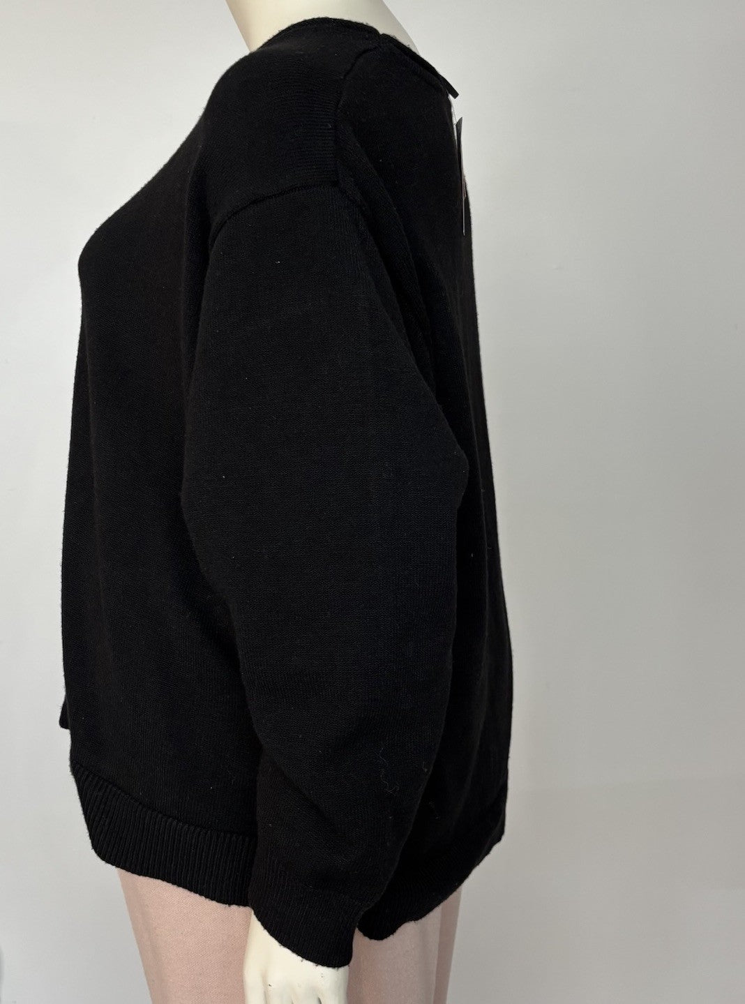 Women's NWT Black Sweater + Pink Jogger's Plus Size XXL Pockets Outfit Basiccore