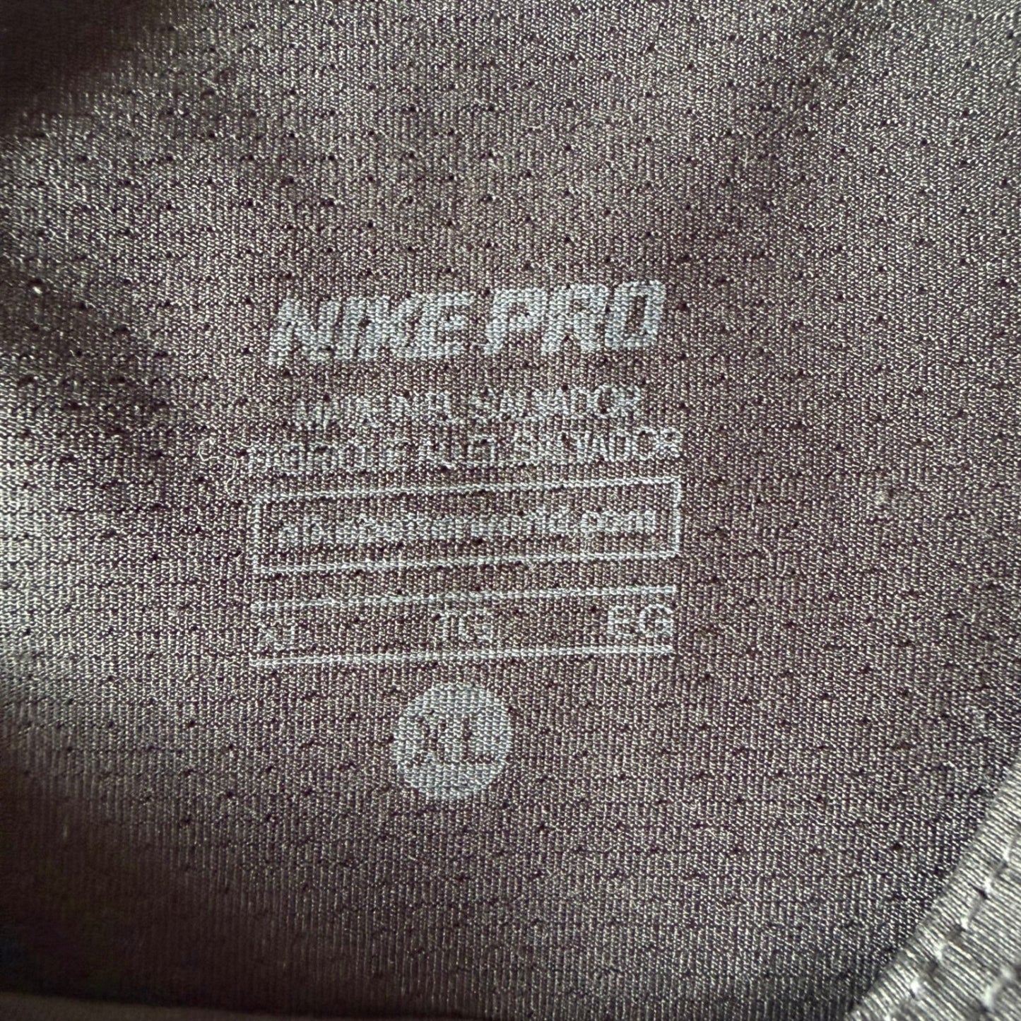 Nike Pro Tank Top Black Dri-FIT Racerback Athletic Gym Workout Basic Womens XL