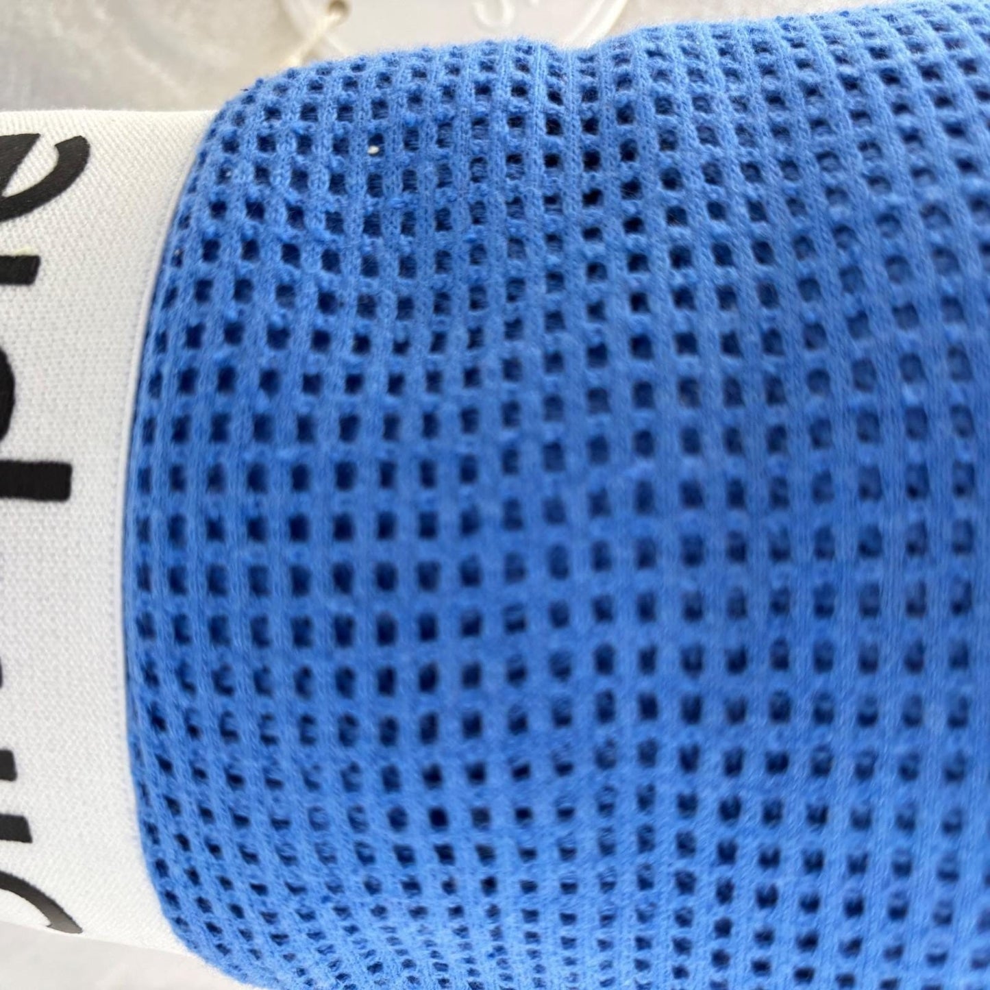 Simpłe Blue Waffle Knit