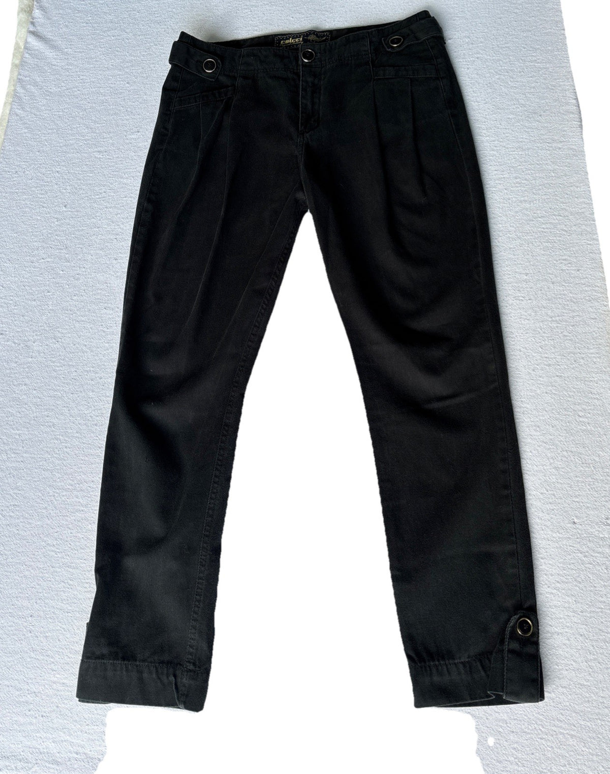 Colcci Black Pleated Tapered Jeans | 8 — detail photo 21