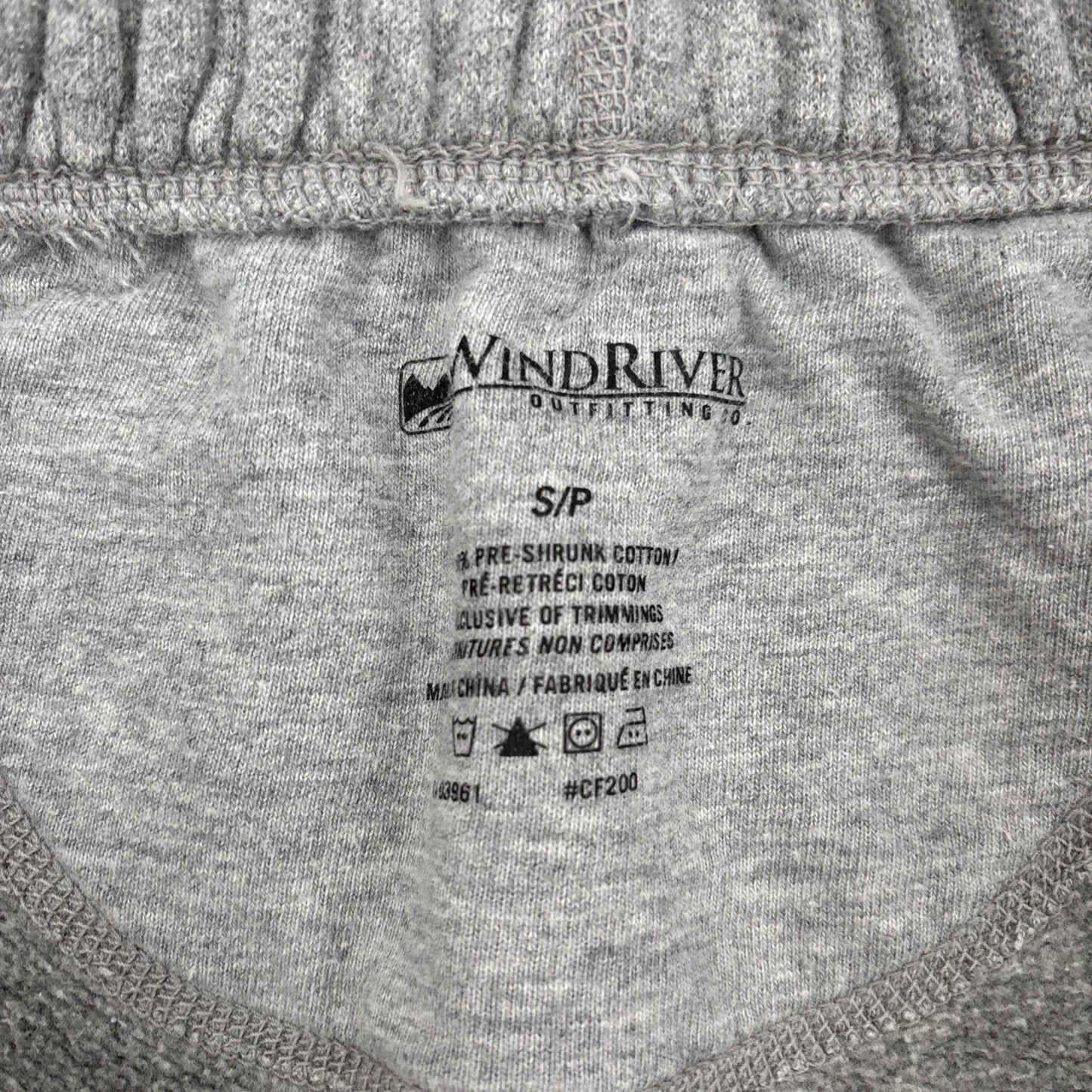 Women’s Grey Joggers Wind River Outfitting Company Size Small Drawstring Waist