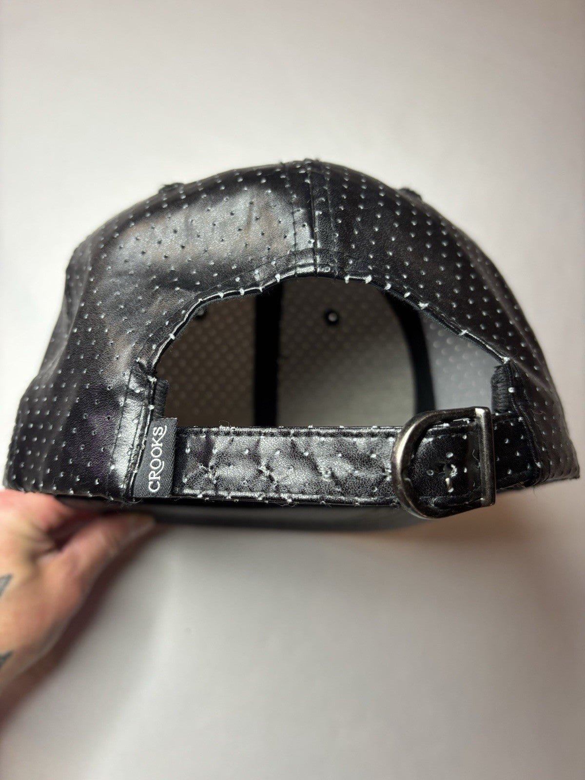Crooks & Castles Black Killafornia Hat Cap streetcore Athleisure Mobwife Gangsta