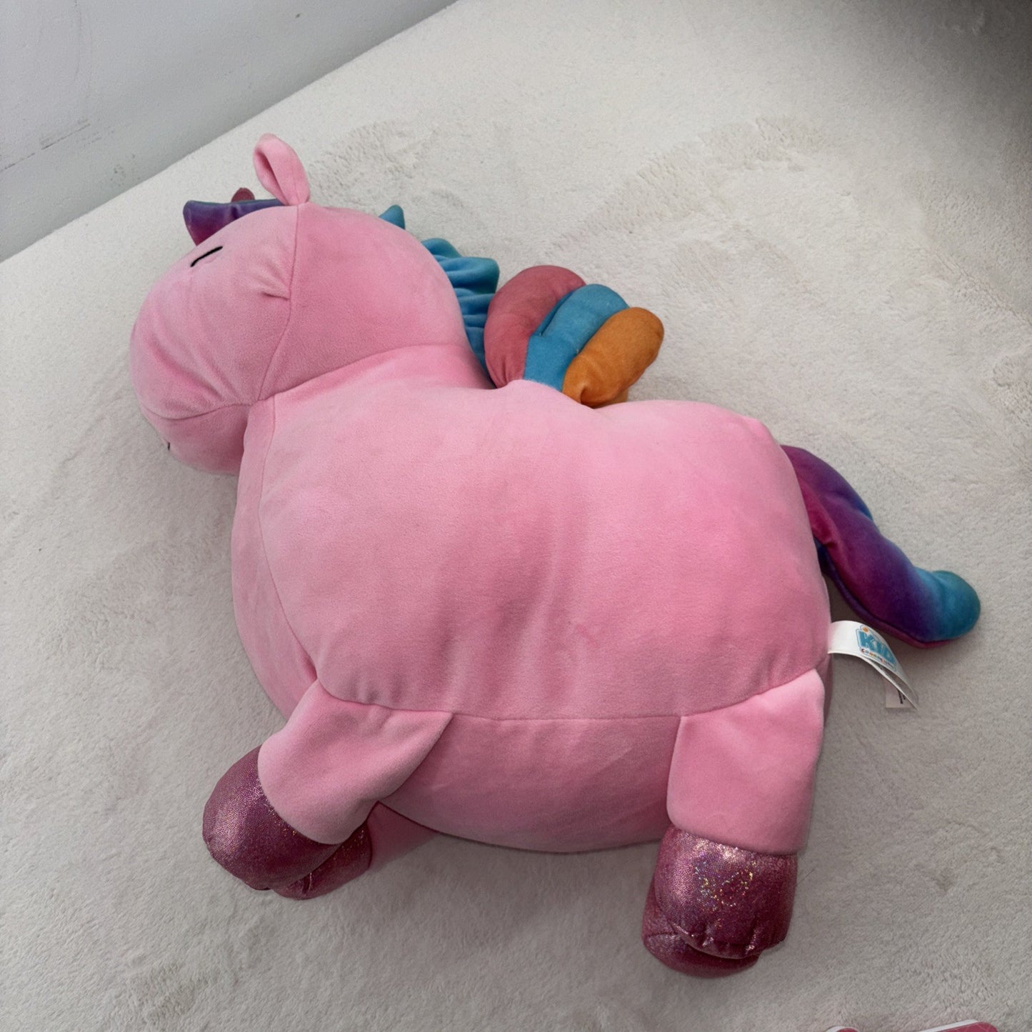 Stuffed Animal + Squishmallows Notebooks Lot - Unicorn Weiner Dog Squeezemallow
