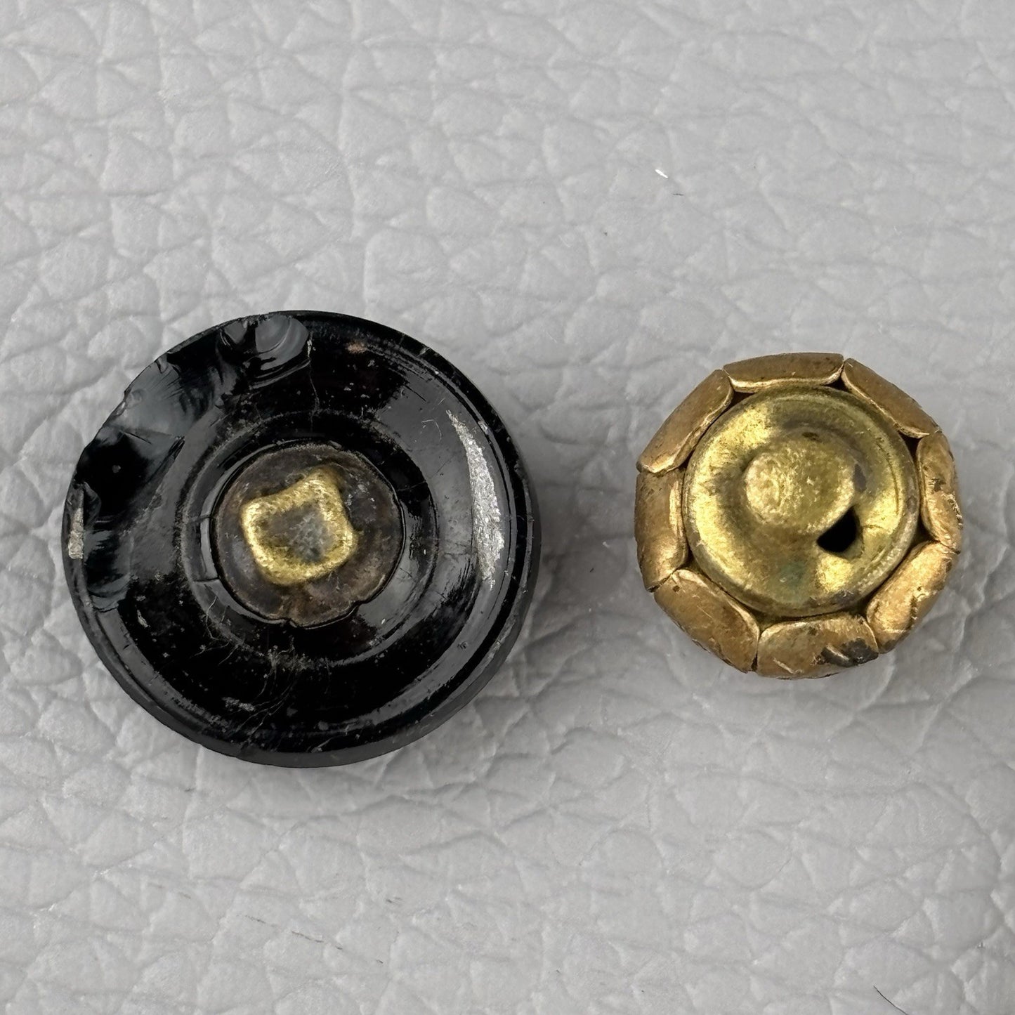 Vintage Buttons Lot – MOP, Brass, Glass & Plastic Mix | Dress & Coat Buttons