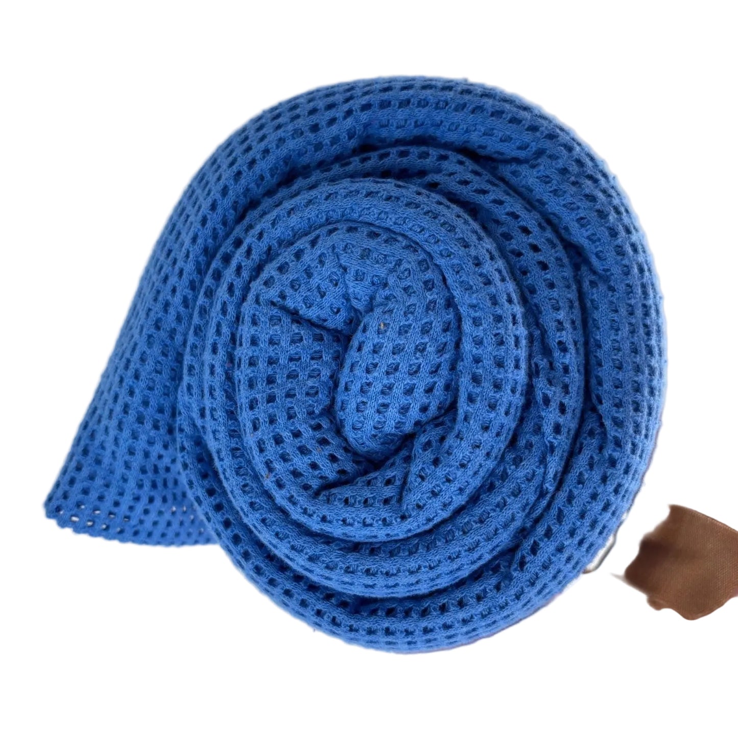 Simpłe Blue Waffle Knit