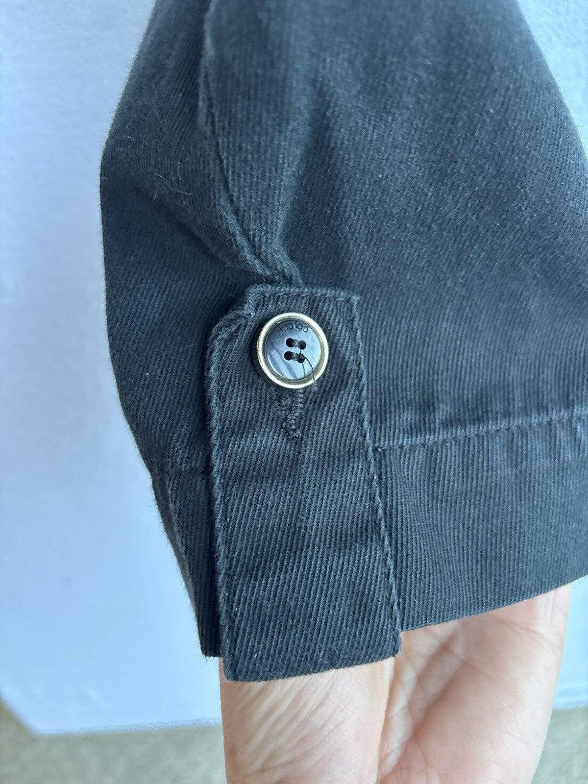 Colcci Black Pleated Tapered Jeans | 8 — detail photo 4