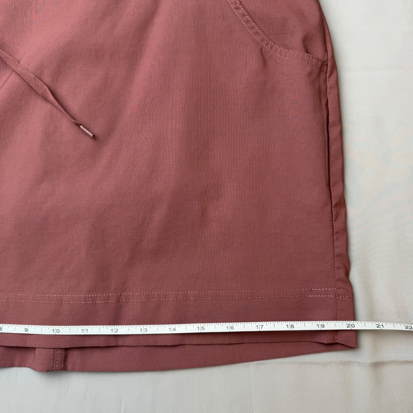 Pacific Trail Dusty Rose Athletic Skort Built-In Shorts  – Women's M