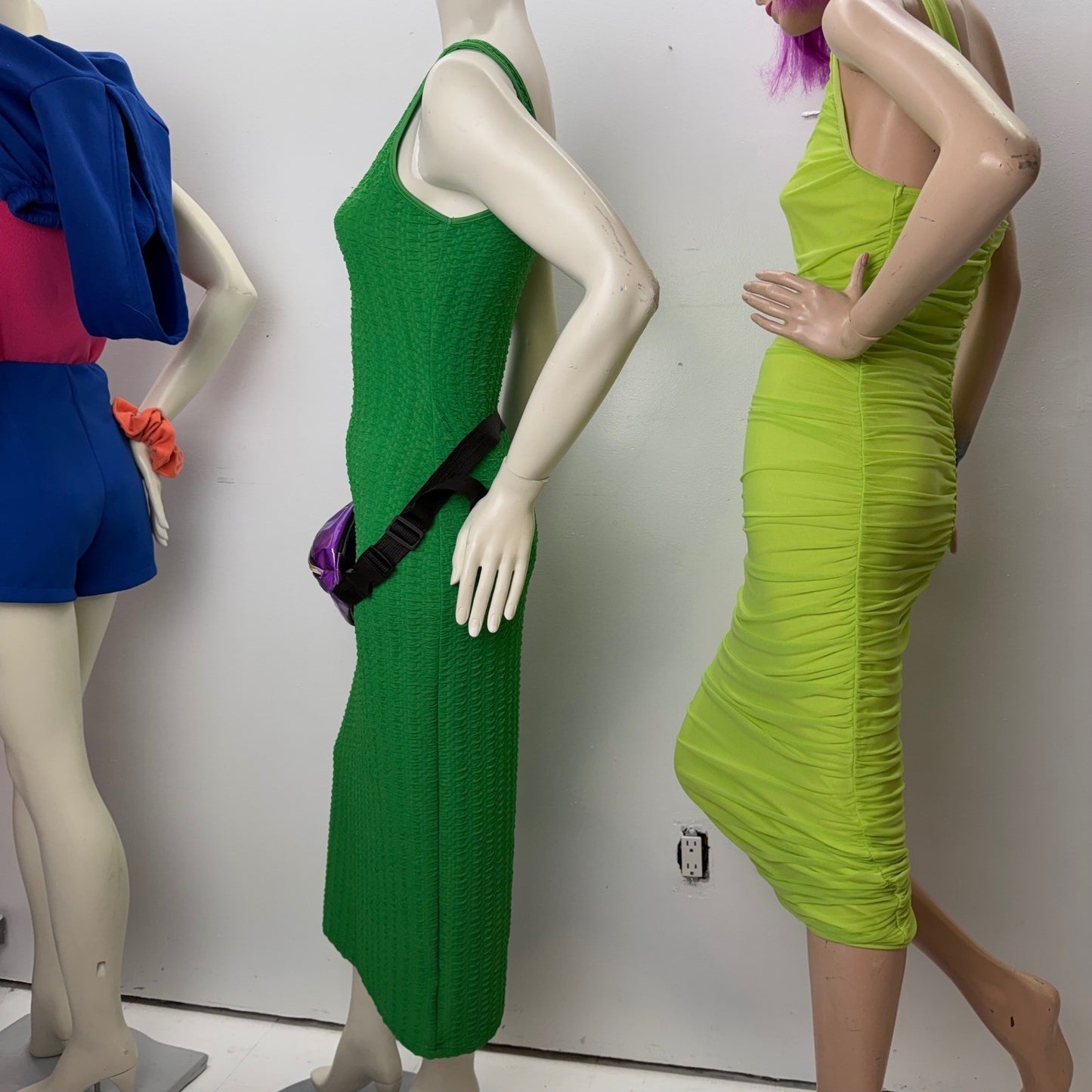 Neon Colorblock Clothing Lot 9pc Lot ~80s 90s Retro Aesthetic Dopamine dressing