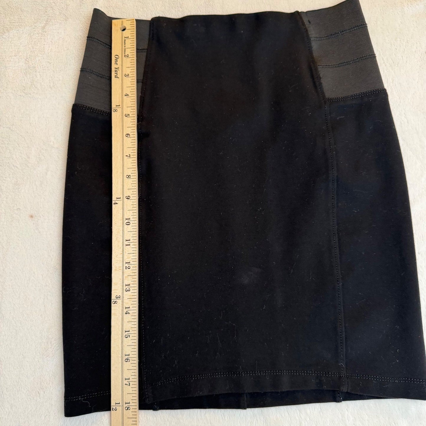 Suko Jeans Black body con stretchy mini skirt Office Siren Y2K Officecore Size 4