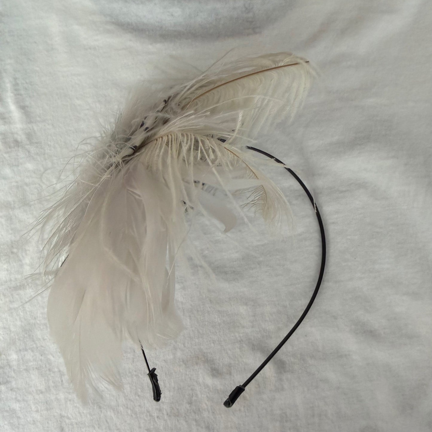 Handmade Nautical Fascinator Headband Seashell Pearl Lace Mermaidcore Blue OS