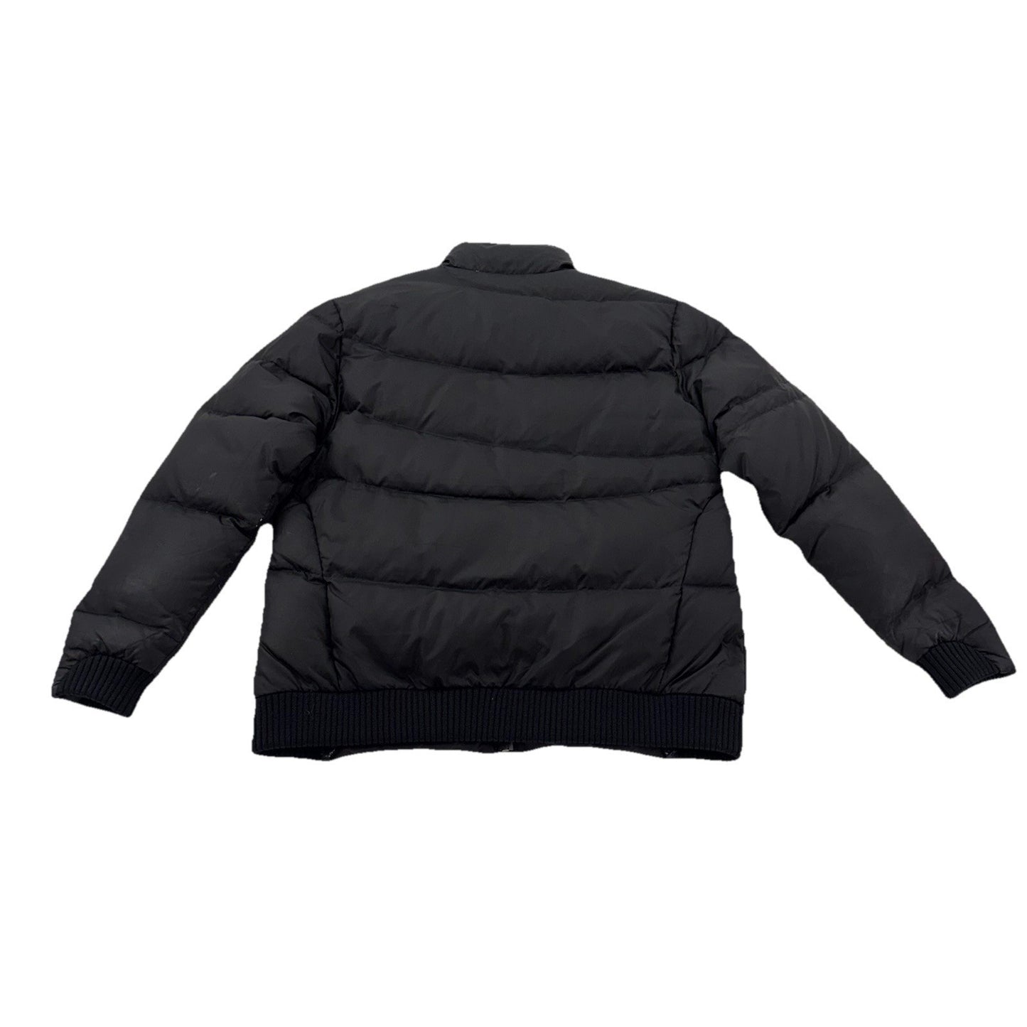 Woolrich Down Puffer Jacket Black Gorpcore Minimalist Outdoor Large