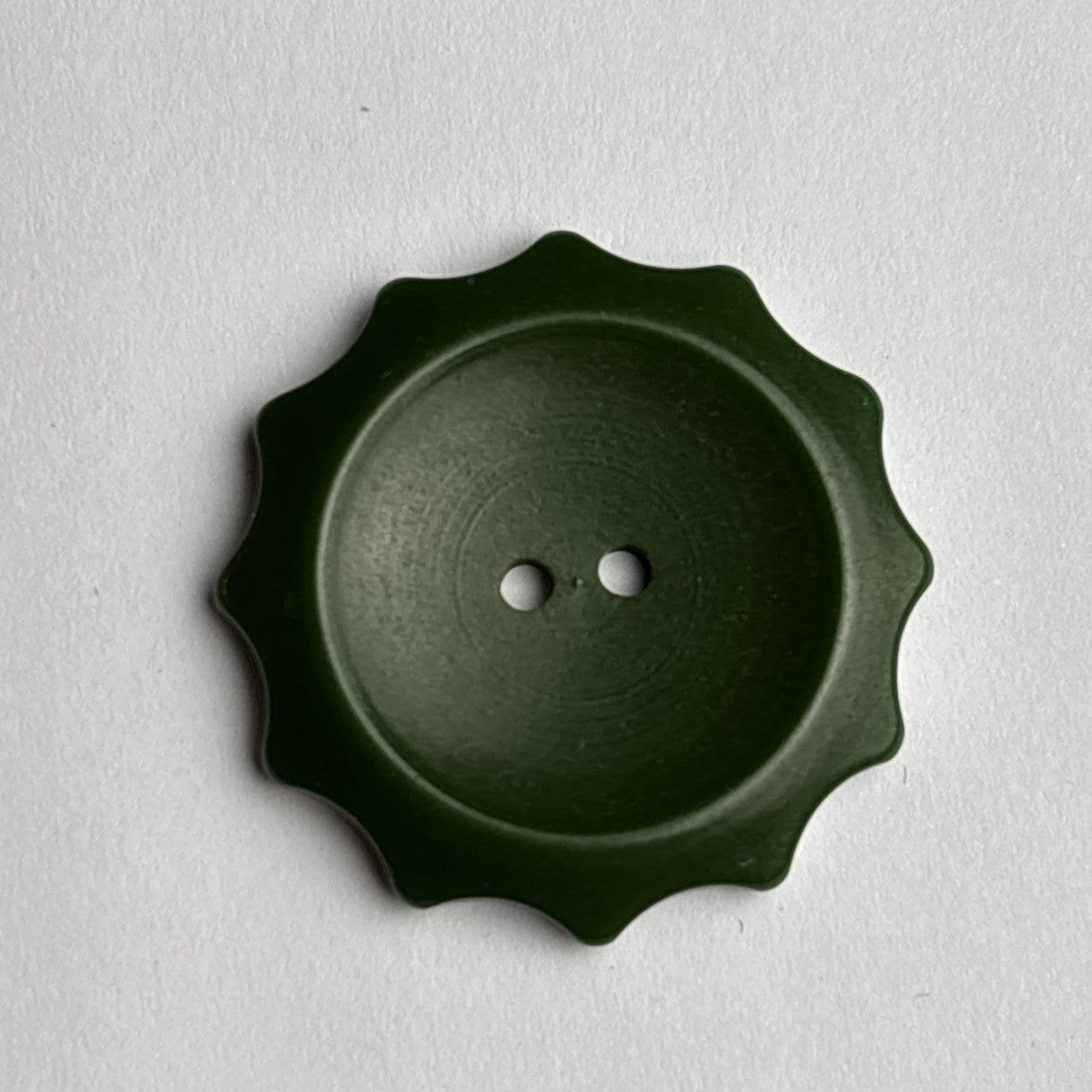 Vintage Green Bakelite Button Lot Carved Catalin Art Deco 1930s 40s Sewing Craft