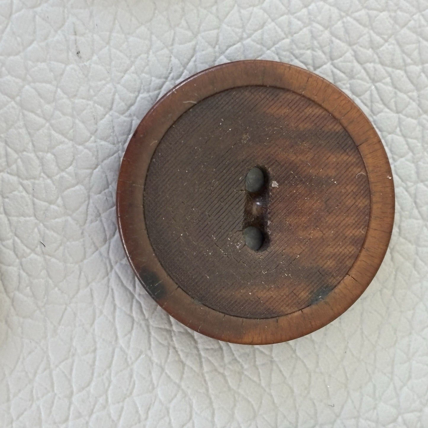 Vintage Brown Bakelite & Casein Button Lot 1930s-40s • Carved & Etched Styles
