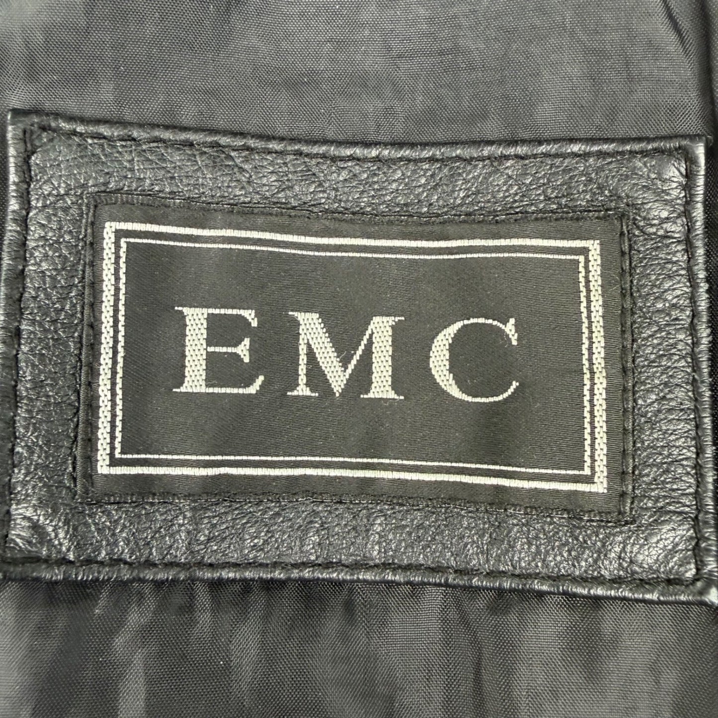 Vintage Black Leather Jacket 22W Plus Size Oversized Minimal Chic Soft