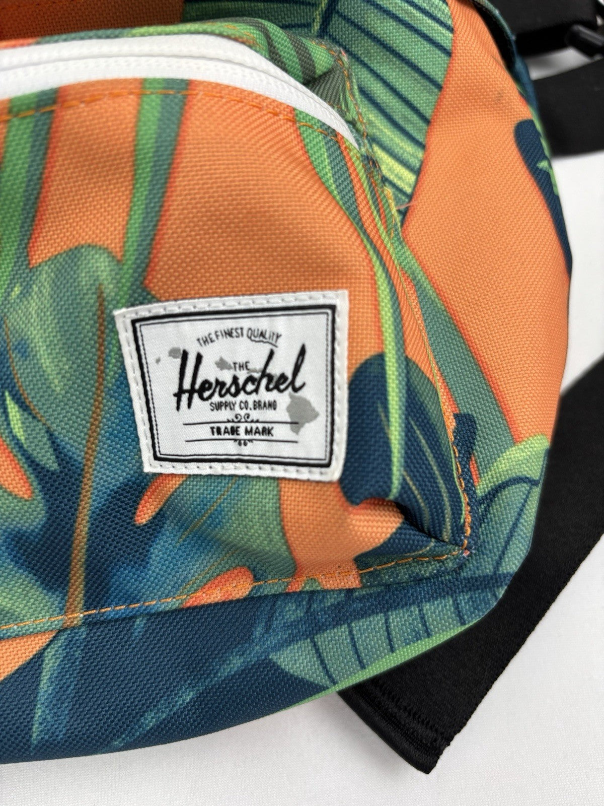 Herschel Tropical Print Festival Fanny Pack Adult Unisex Adjustable Strap Zipper