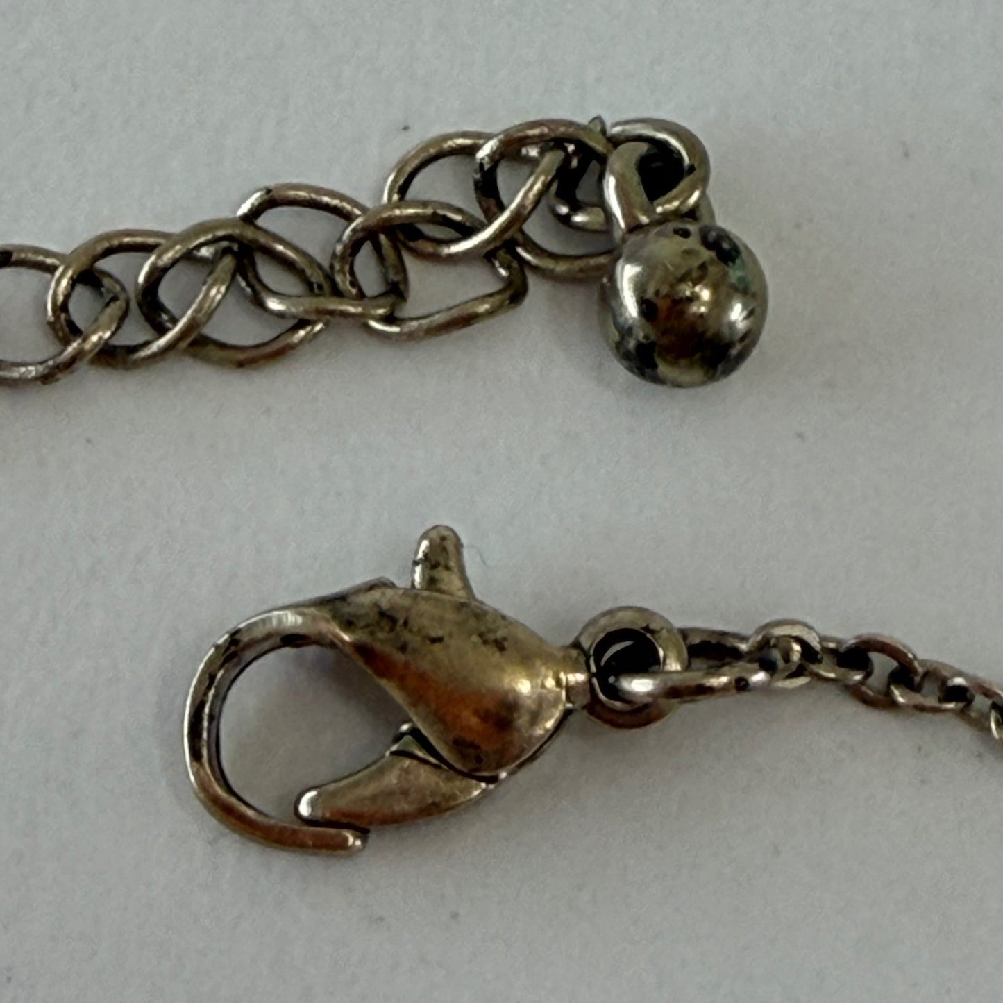 Elephant Pendant Necklace Good Luck Boho Whimsical Vanilla Girl Mixed Metal OS