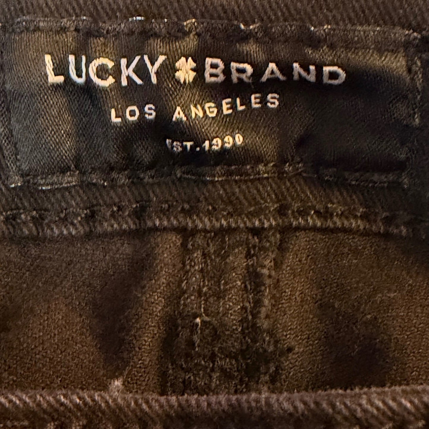 Lucky Brand Jeans Farrah Flare High Rise Black Size 8/29R Bell Bottom Denim Y2K