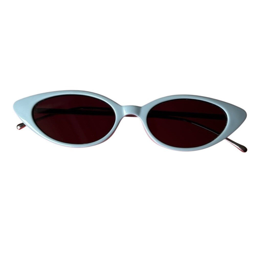 Matt & Nat Fiona Sunglasses Blue Mini Size Cat eye style frame retrocore