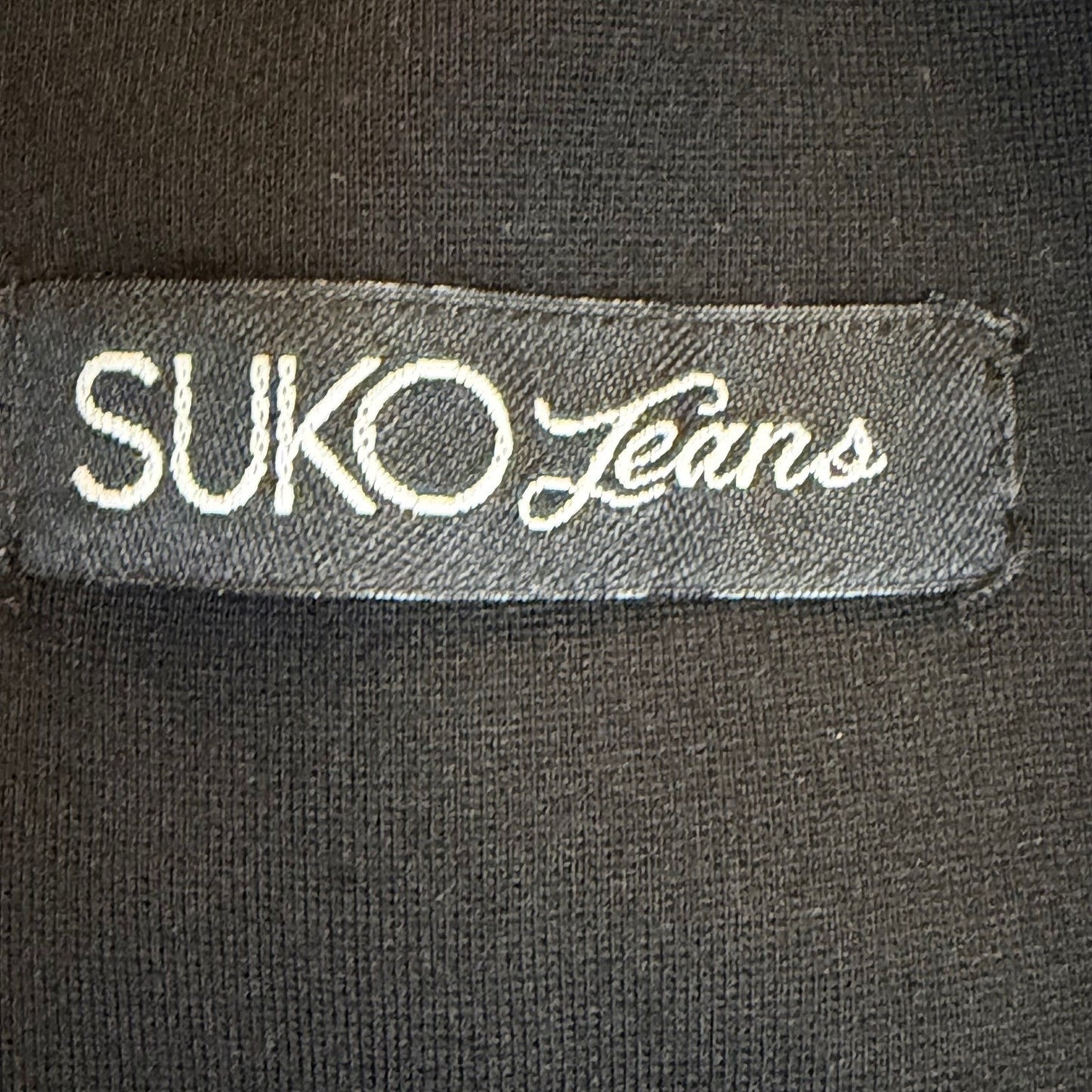 Suko Jeans Black body con stretchy mini skirt Office Siren Y2K Officecore Size 4