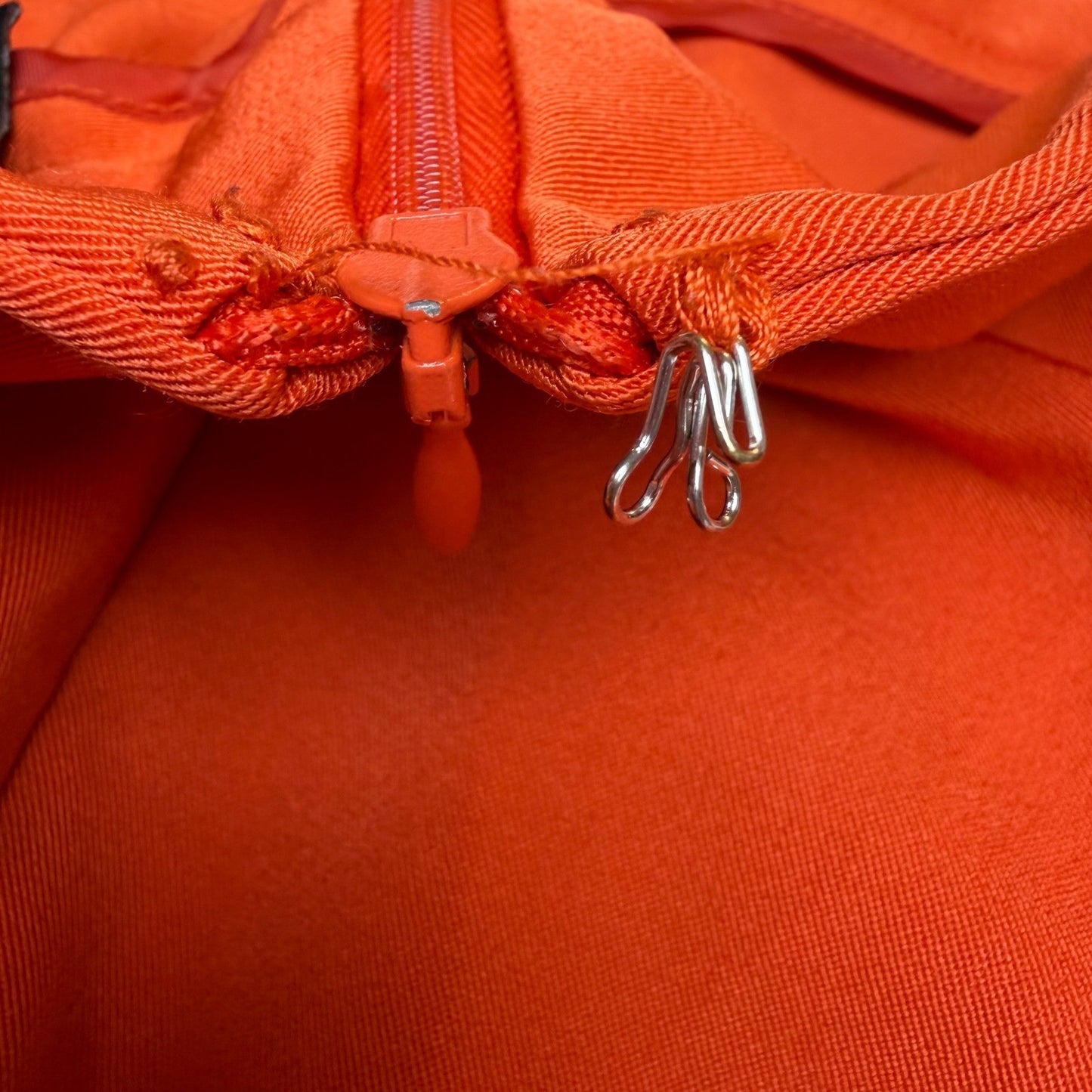 New York Clothing Co Pencil Skirt Orange Professional Career Workwear Size 12