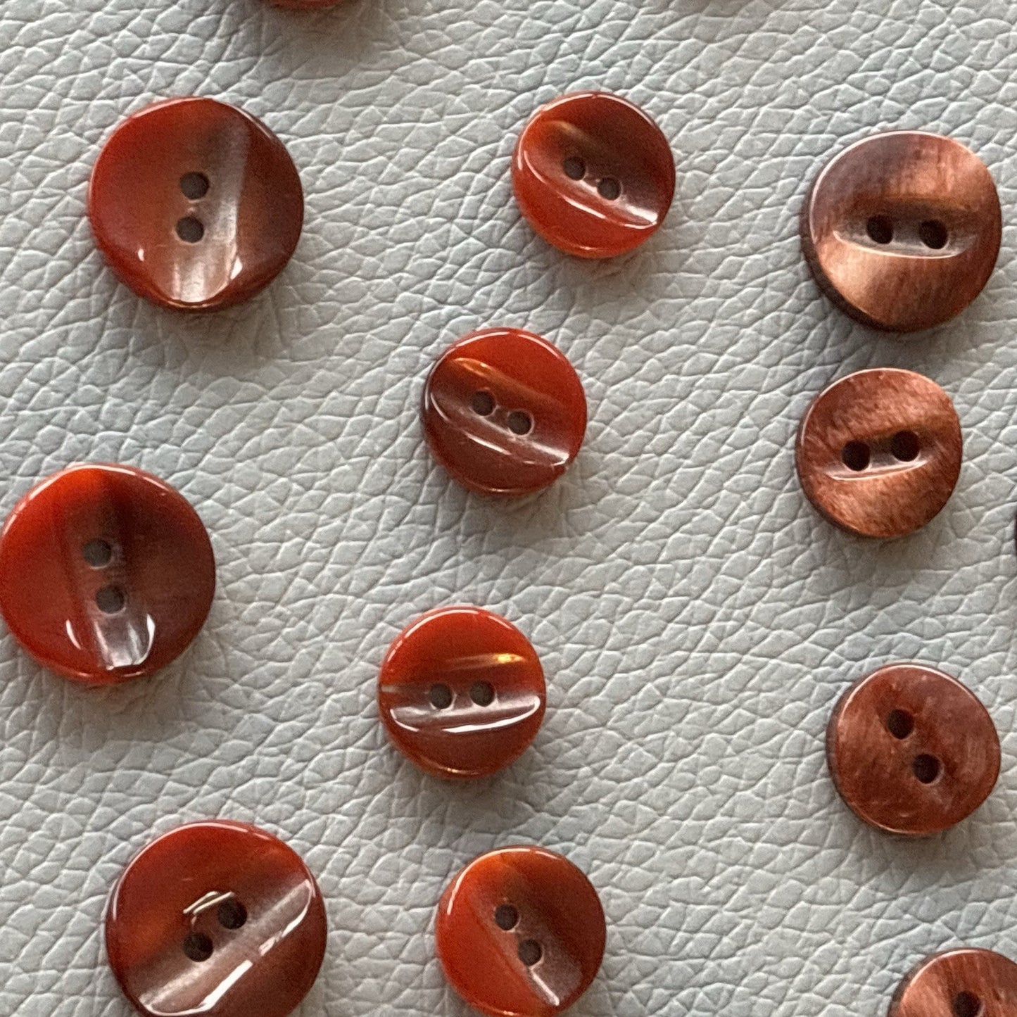 Vintage + New Red Burgundy Button Lot. Mix Two Hole Four Hole Button Crafts Sew