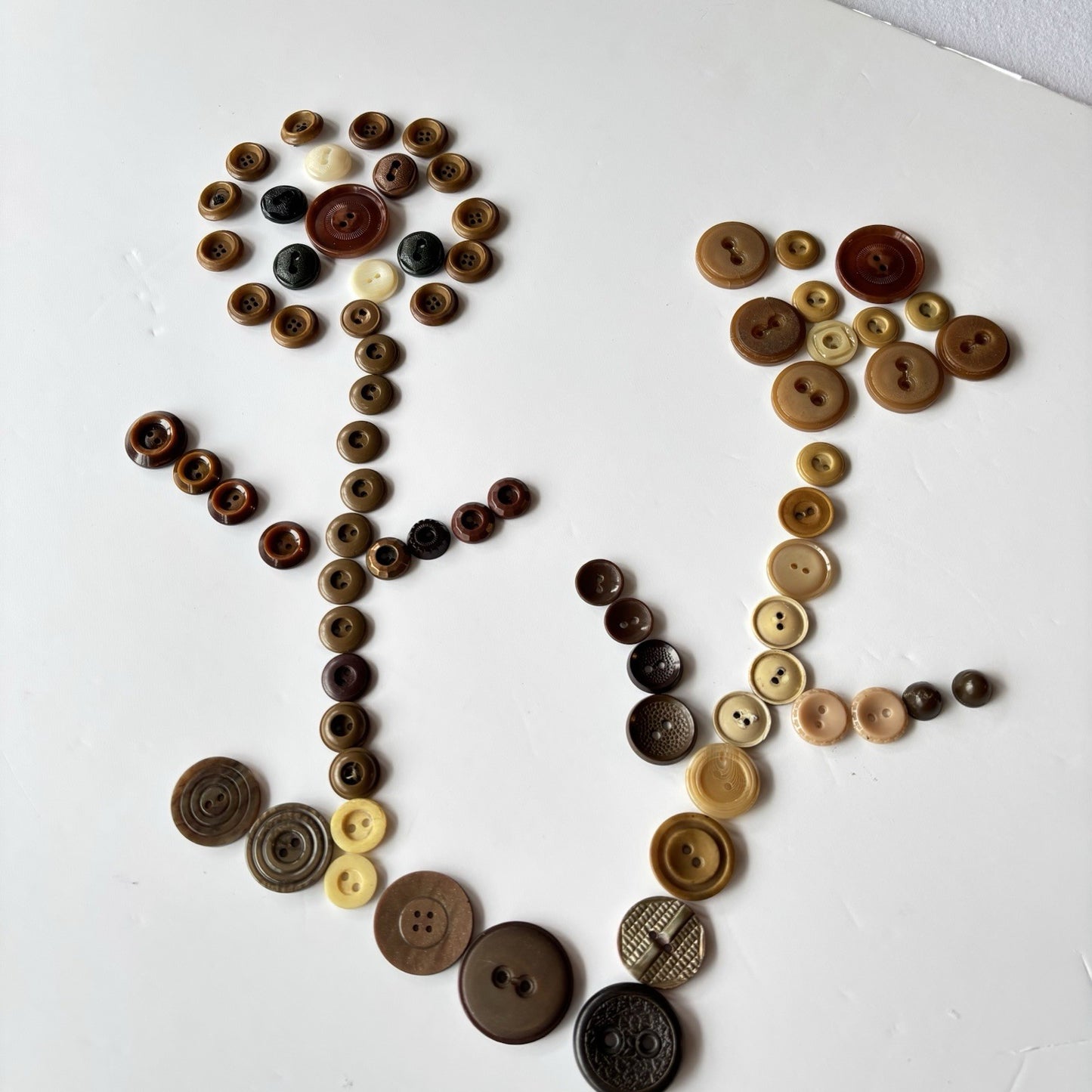 Vintage Brown & Caramel Bakelite Button 73 Lot Mixed 1930s-50s Suit Coat Styles