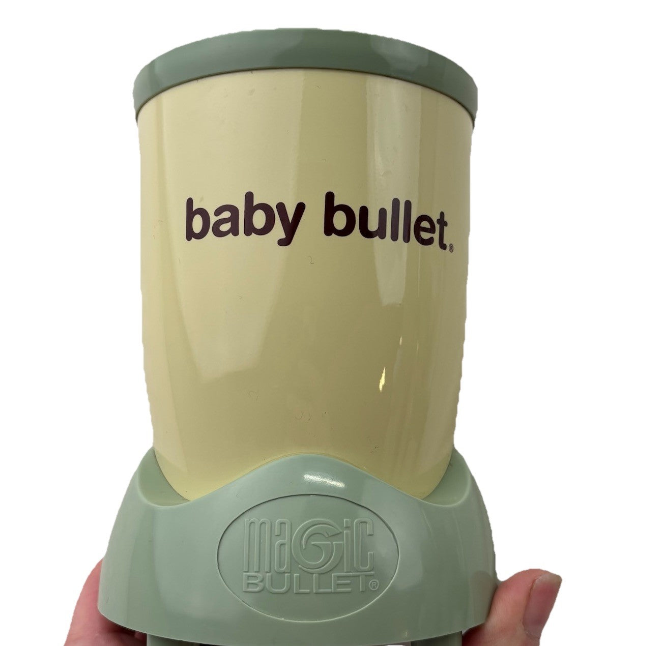 Magic Baby Bullet Blender Motor Base & Smiling Blending Cup Works Great Momcore