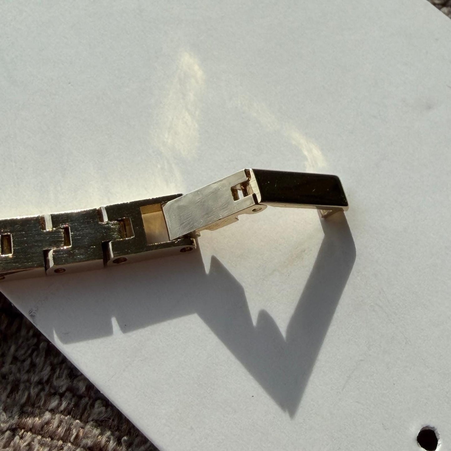 Vintage Jules Jurgensen Quartz Watch Gold Tone Ladies Bracelet Watch 510