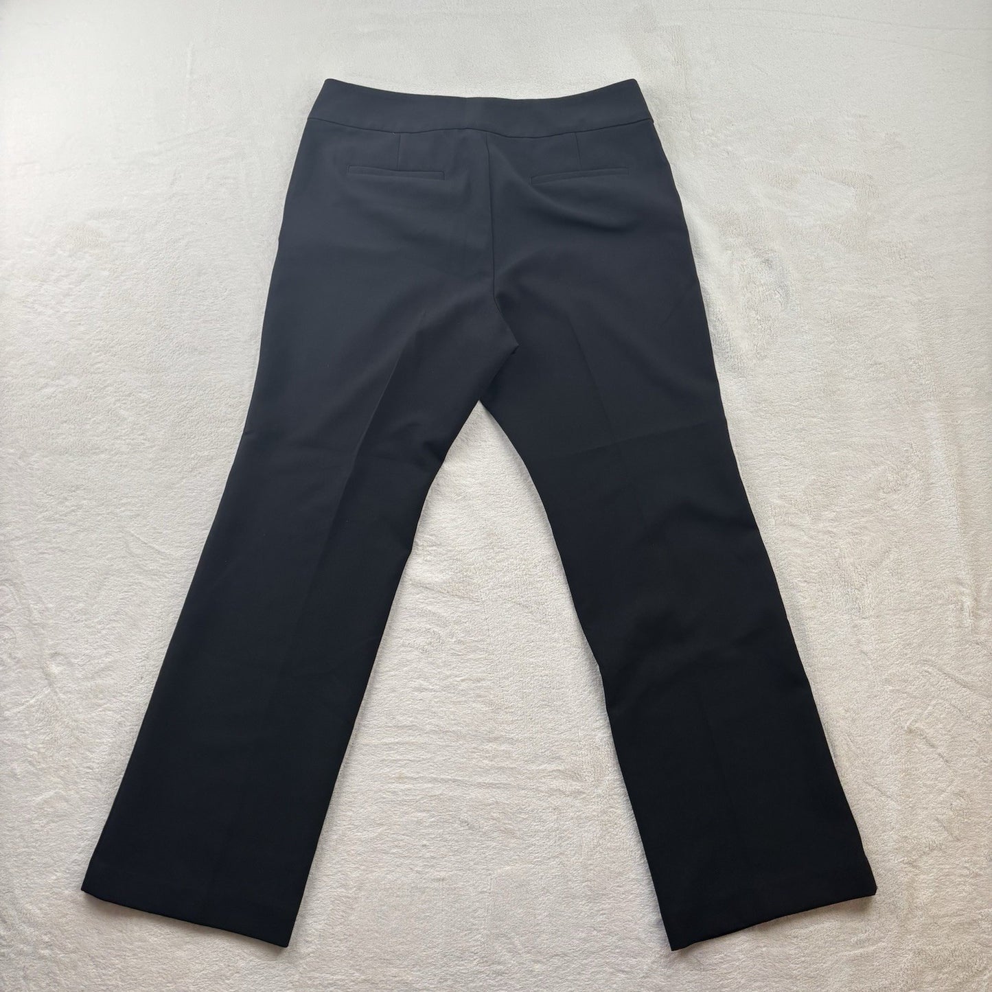 Ann Taylor The Straight Black Dress Pant Womens Sz 14 Basic Career Office Siren