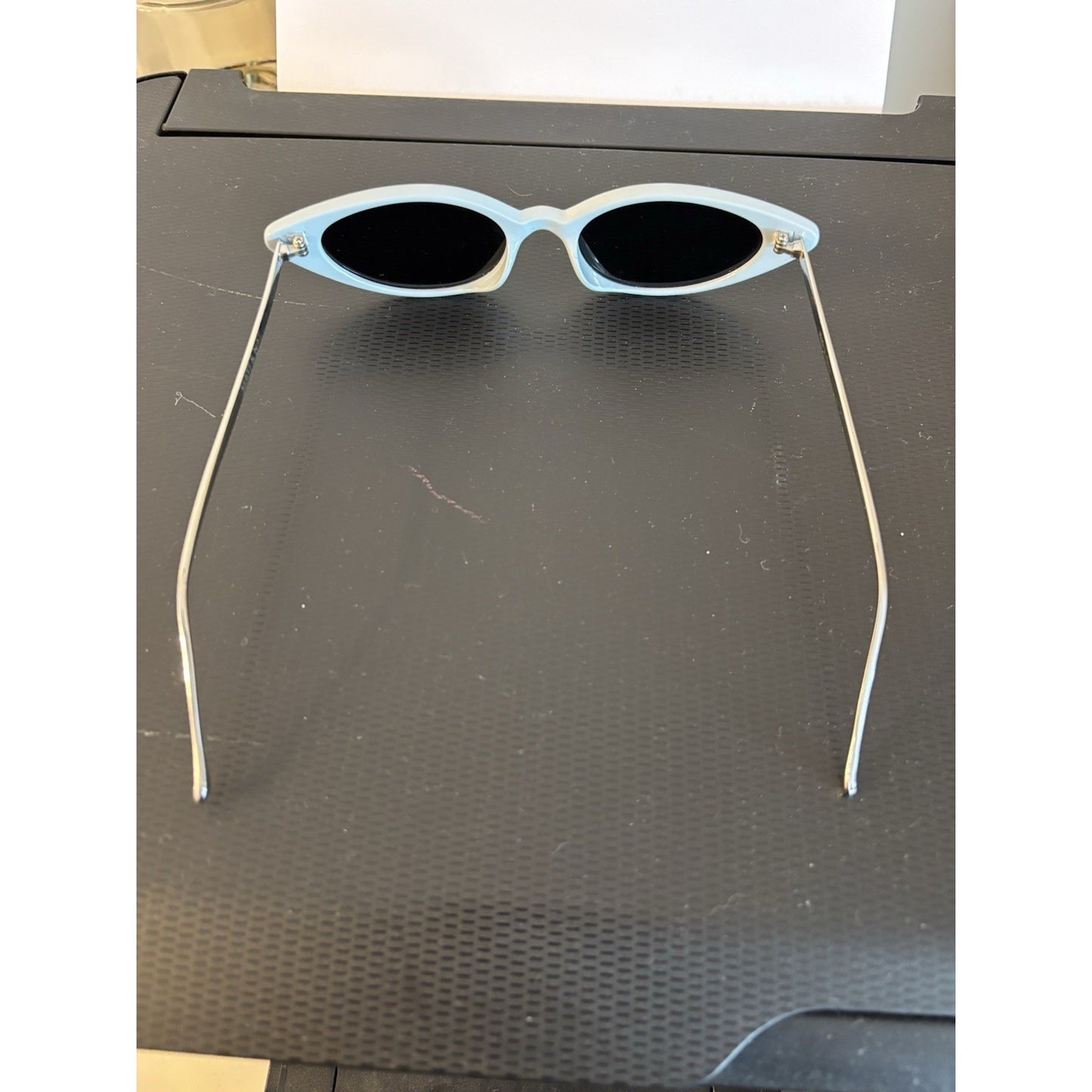 Matt & Nat Fiona Sunglasses Blue Mini Size Cat eye style frame retrocore