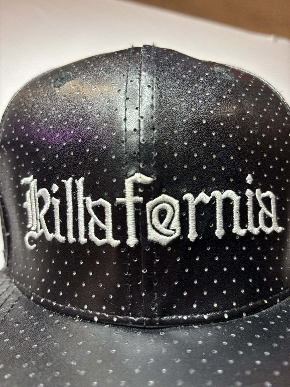 Crooks & Castles Black Killafornia Hat Cap streetcore Athleisure Mobwife Gangsta
