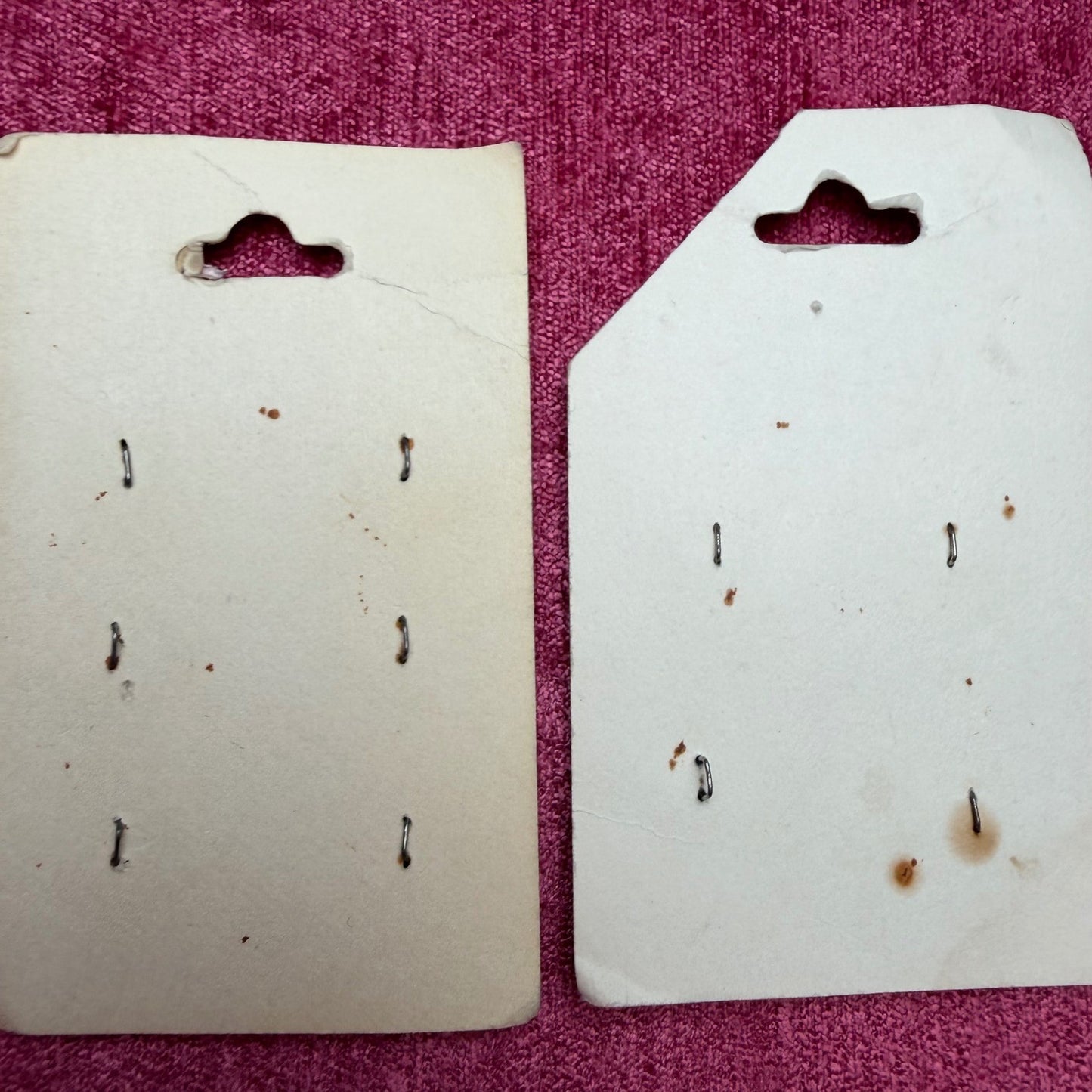 Le Chic Kmart Rare Vintage Buttons Lot 13 Count Wood Grain Italy Retro Sewing