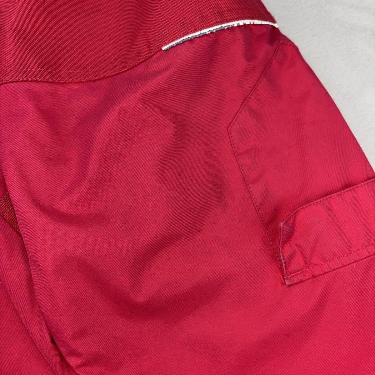 Columbia Girls Pink Size Medium Bin Ski Suit Suspenders Very Worn But No Holes