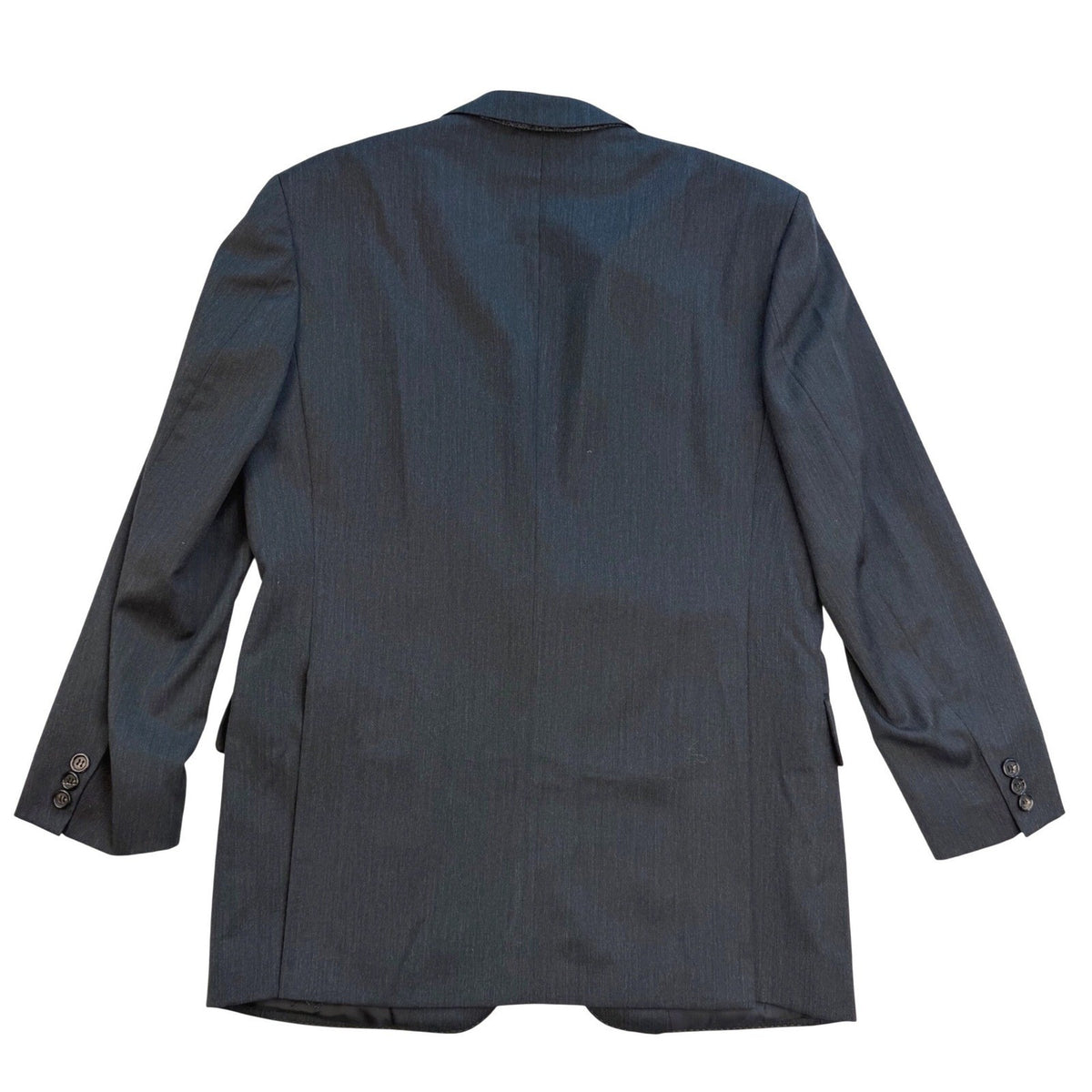 Vintage Burberrys Charcoal Wool Blazer | 36R — view 4