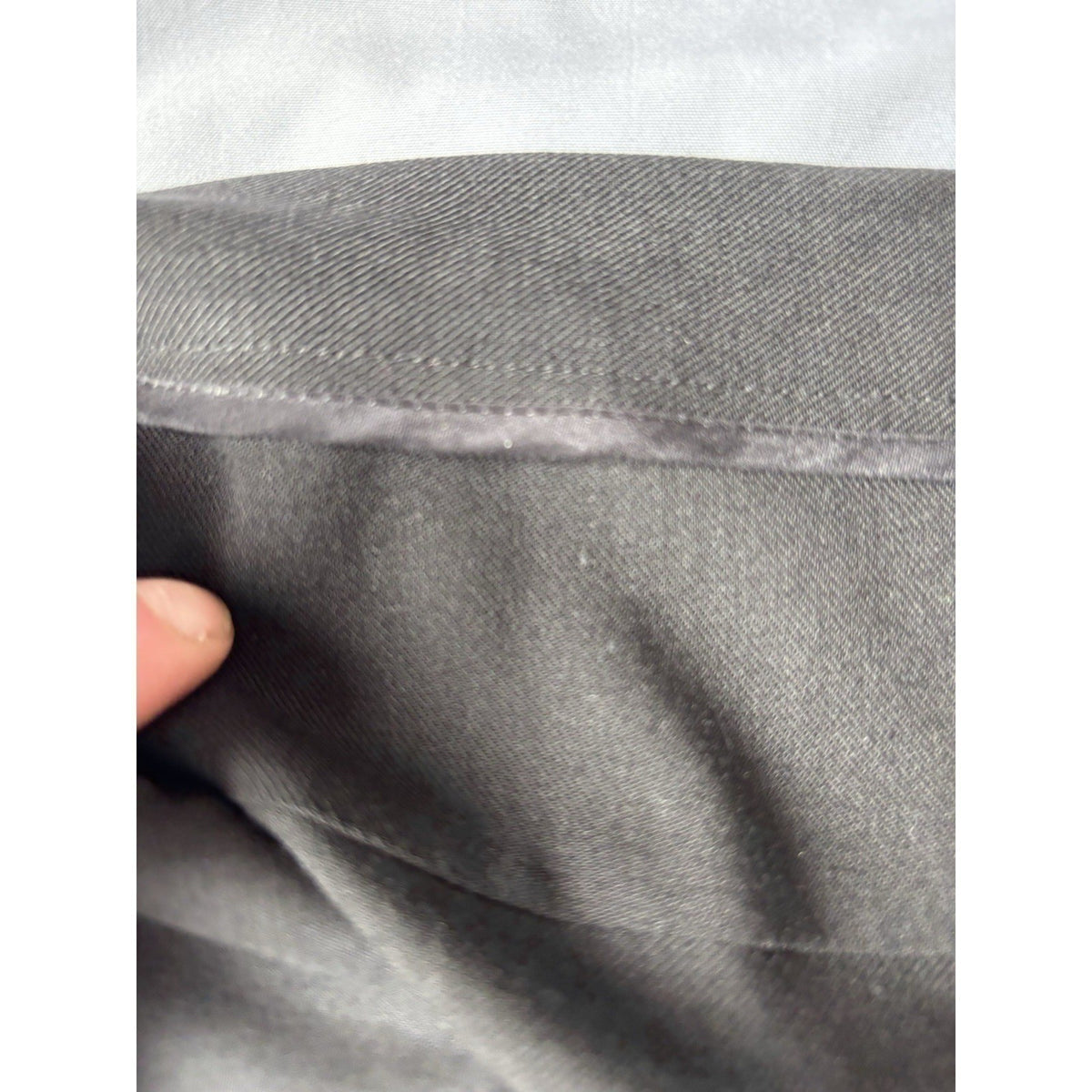 Halston Heritage Black Satin Stripe Tuxedo Pants | 2 — view 11
