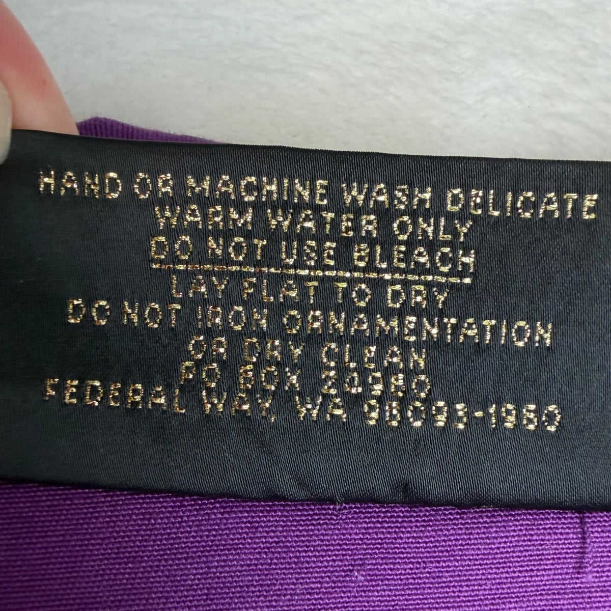 Christine Alexander Purple Rhinestone Jacket | M — view 6