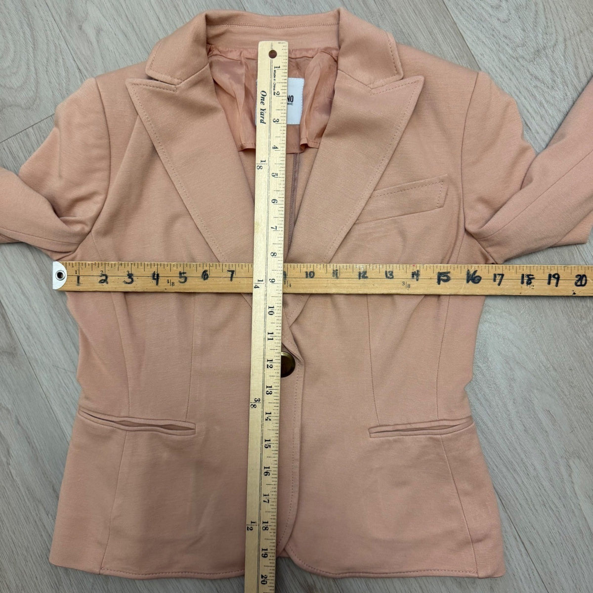Moschino Peach Pink Tailored Blazer | S — view 5