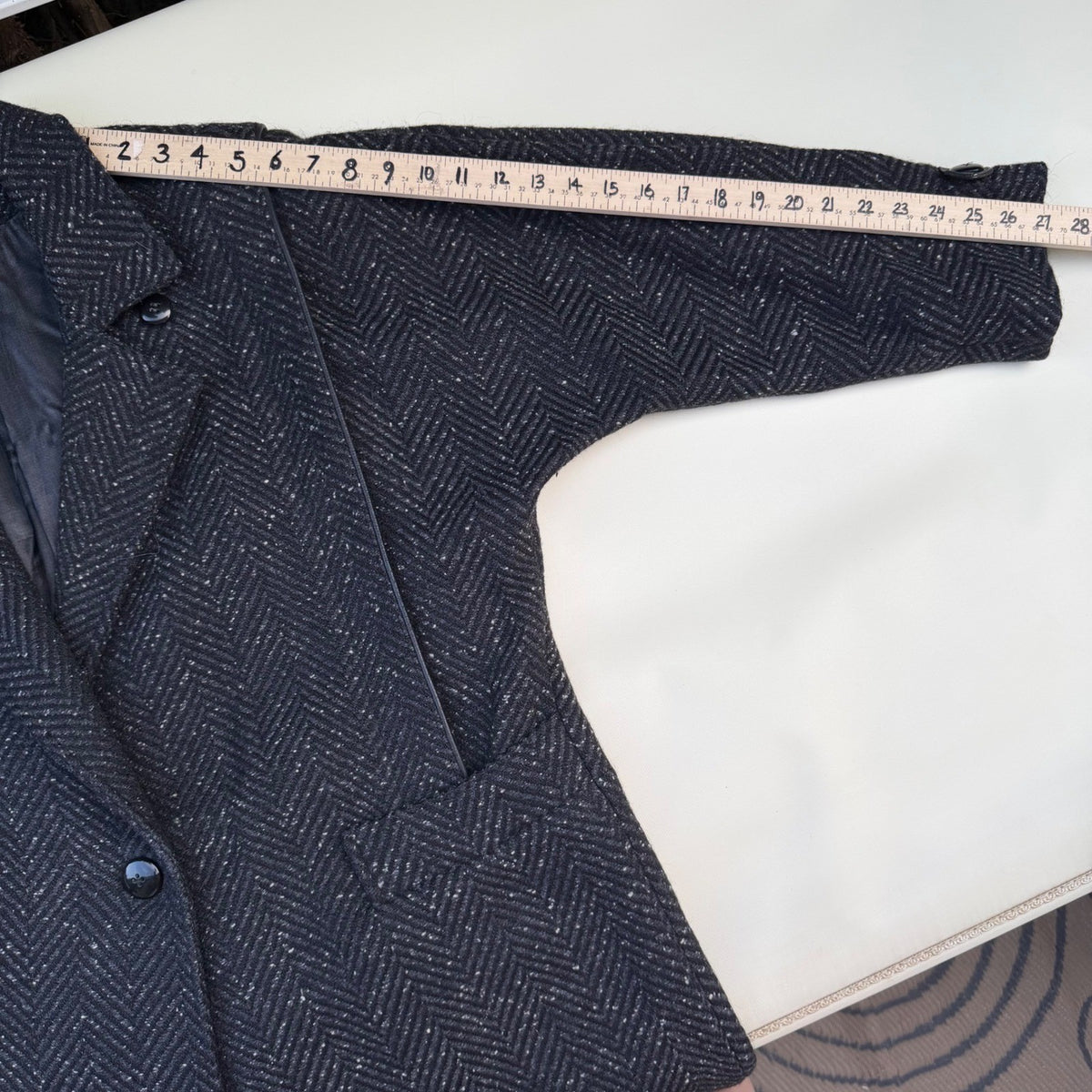 Vintage Collection Elégante Herringbone Coat | 13/14 — view 6
