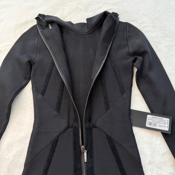 Guess Marciano Kalia Black Bandage Dress | XXS — view 6