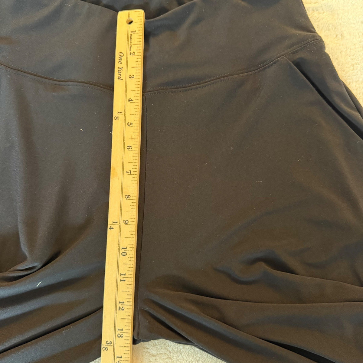 Sympli Black Wide Leg Jersey Trousers | 8 — view 9