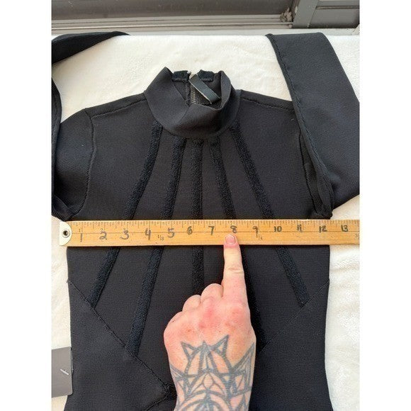 Guess Marciano Kalia Black Bandage Dress | XXS — view 7