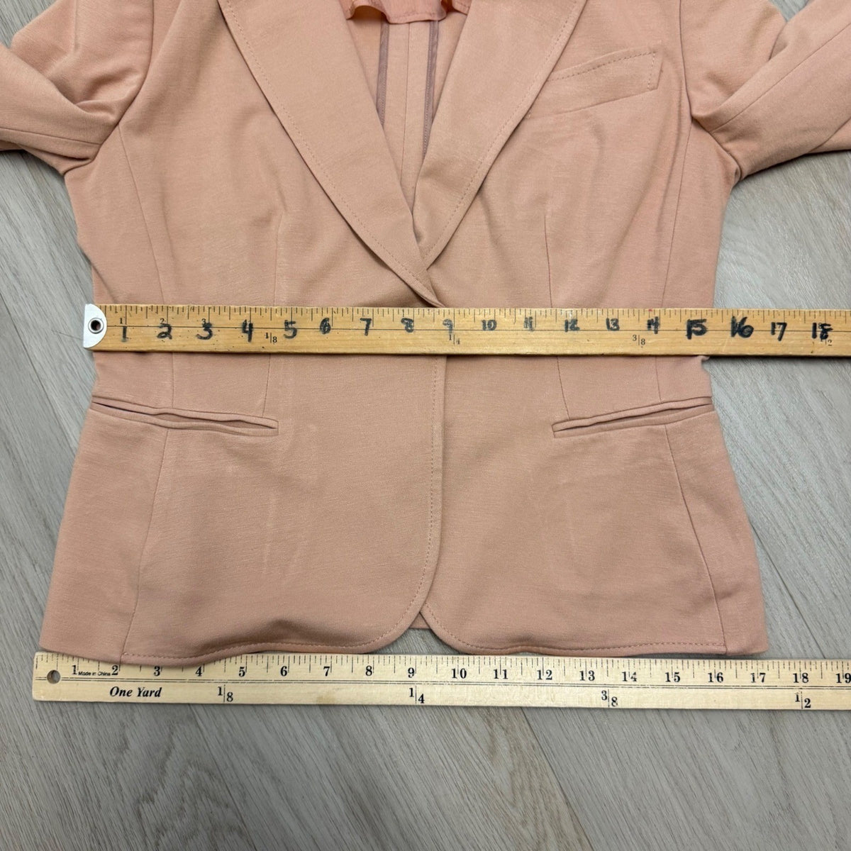 Moschino Peach Pink Tailored Blazer | S — view 6