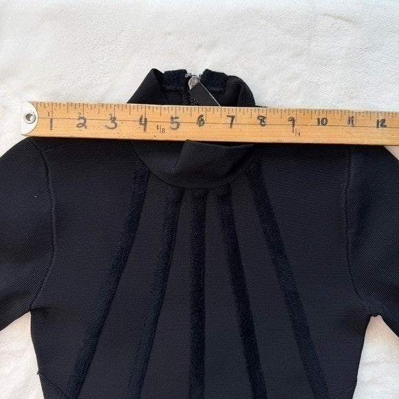 Guess Marciano Kalia Black Bandage Dress | XXS — view 10