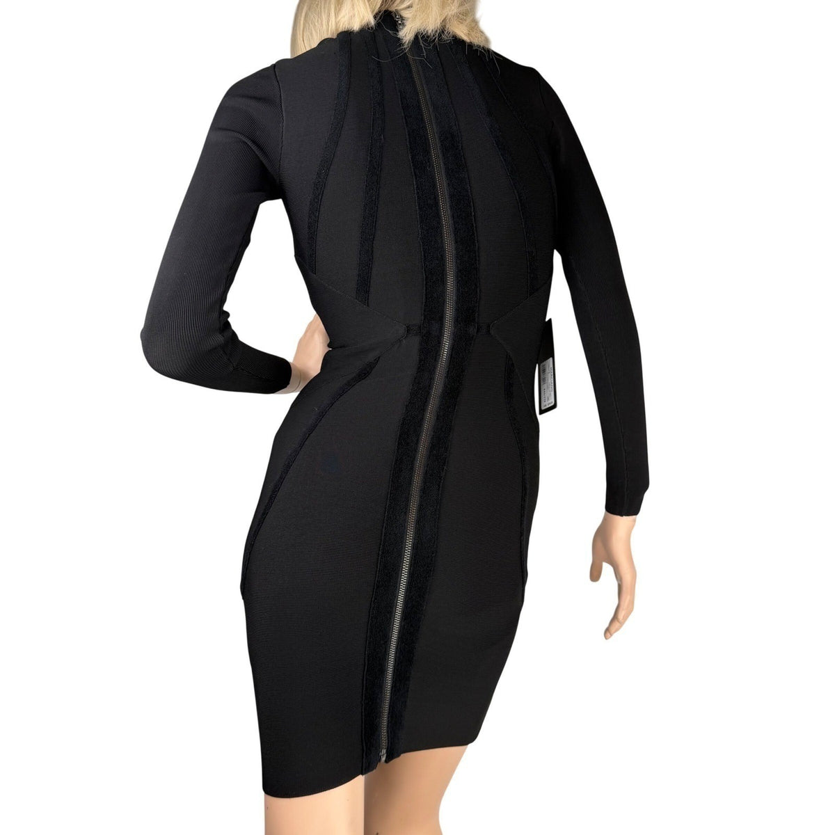Guess Marciano Kalia Black Bandage Dress | XXS — view 4