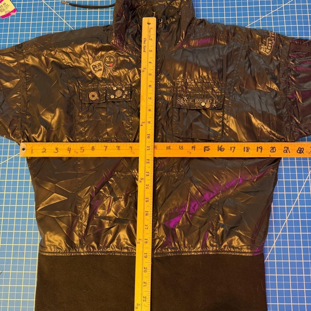 Vintage Pepe Jeans Black Short Sleeve Utility Jacket | L — view 10