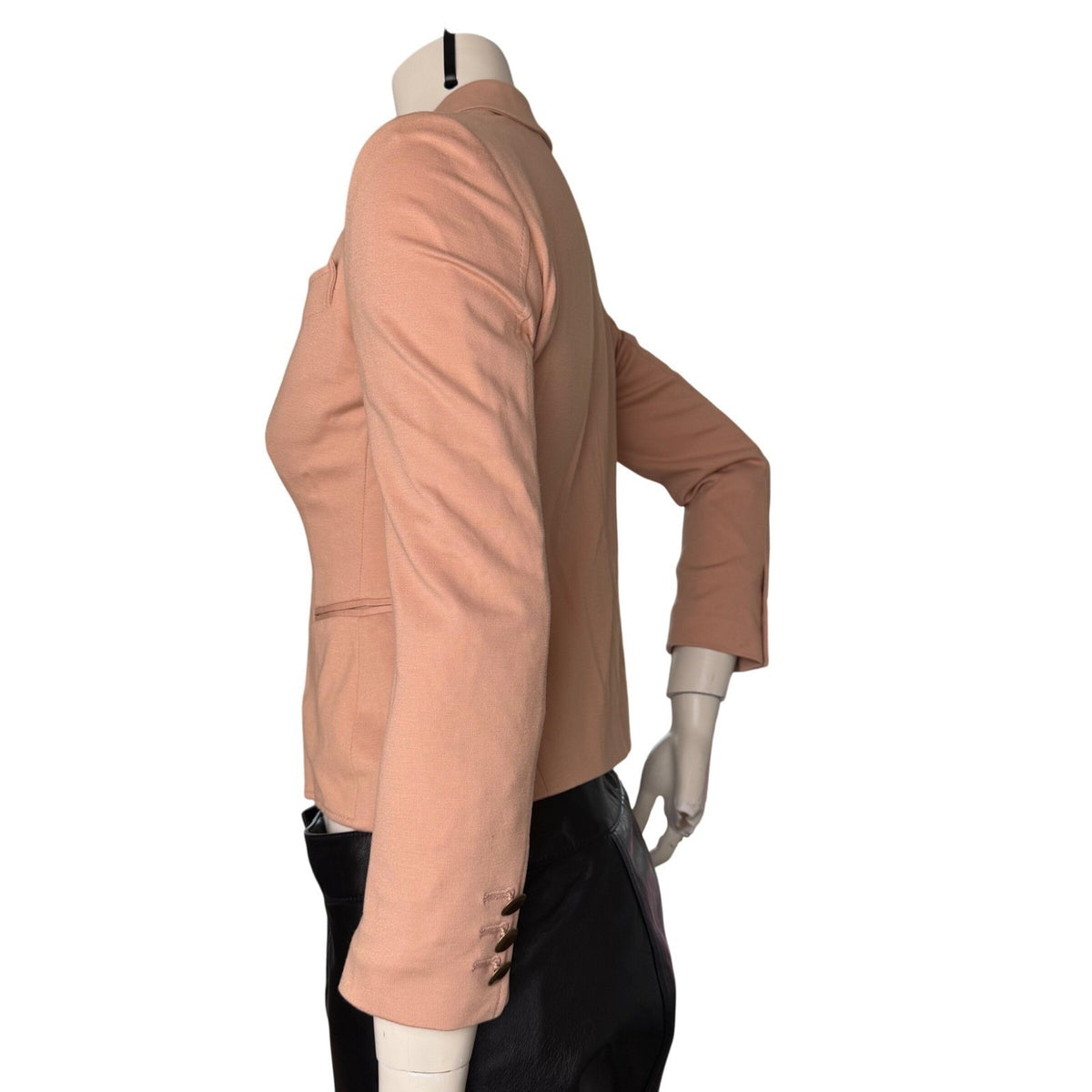 Moschino Peach Pink Tailored Blazer | S — view 4