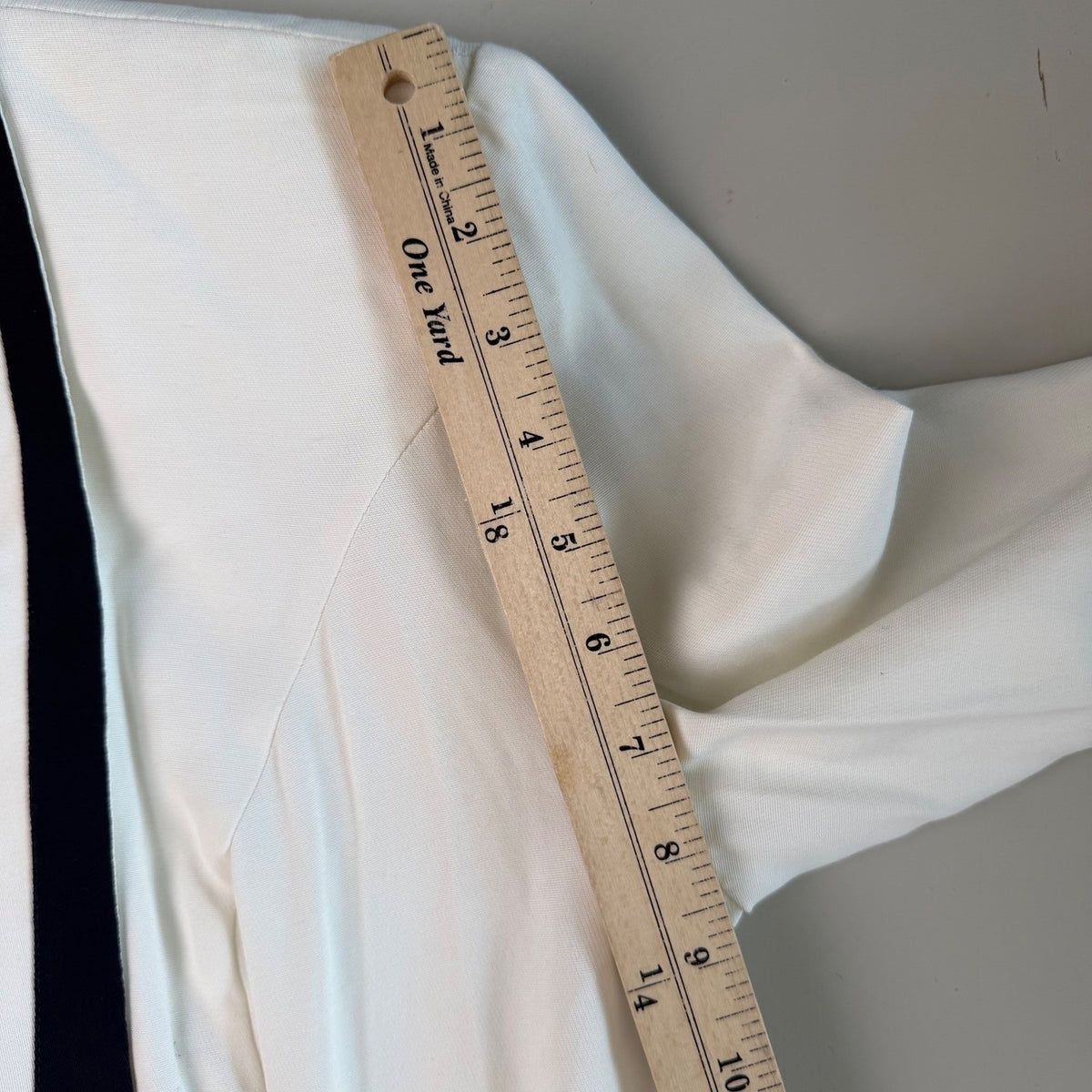 Vintage Joseph Ribkoff Black Trim Sculptural Blazer | M — view 9