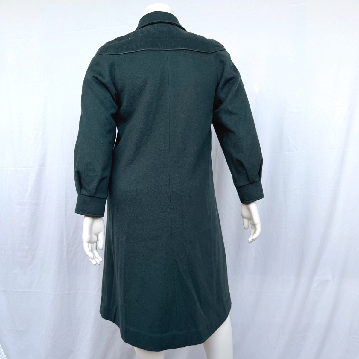 Vintage Me-Jay Montreal Forest Green Wool Coat | L — view 5