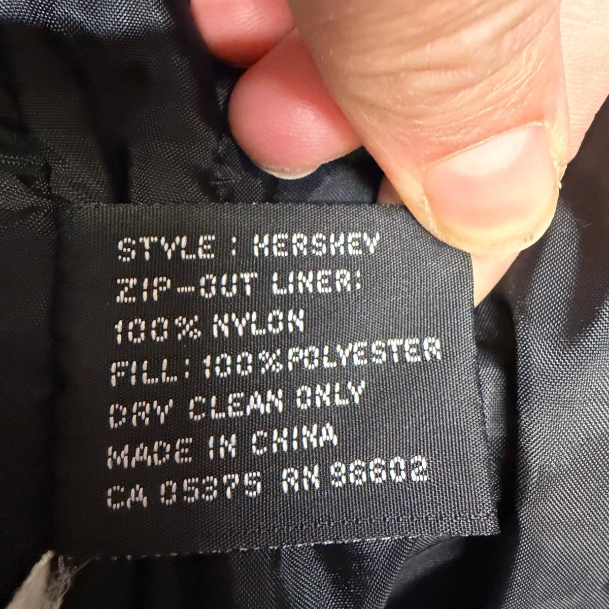 Vintage Moores Black Belted Trench Coat | 38L — view 16