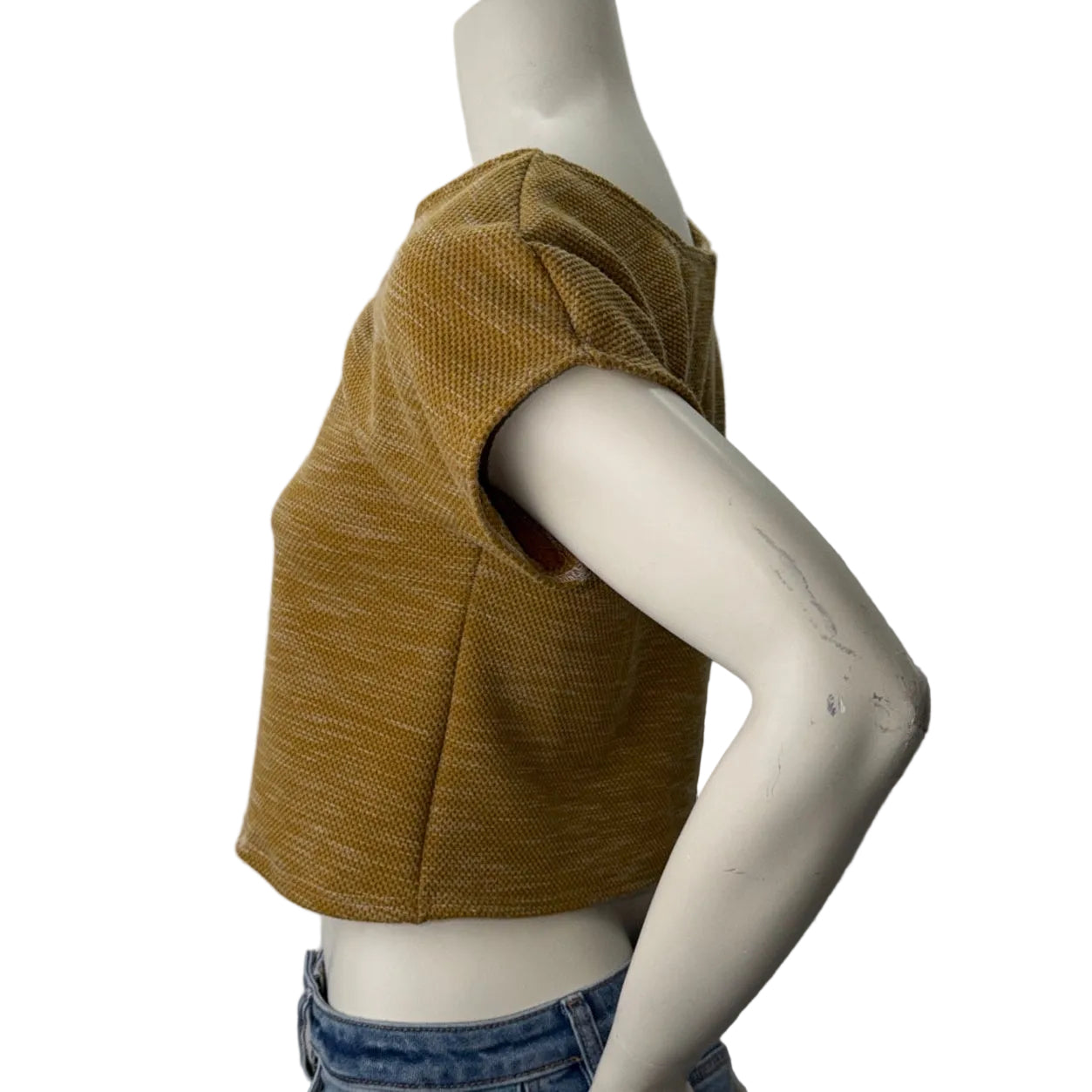 Simple Puzzled Crop Top